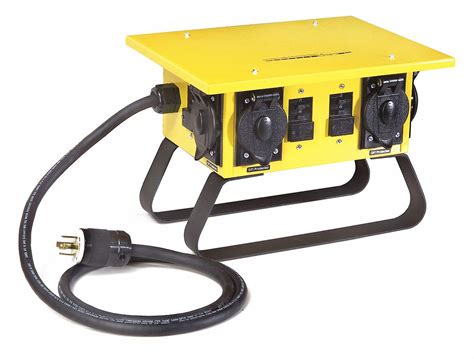 power distribution box 120 240vac voltage rating 30 amps|temporary electrical distribution box.